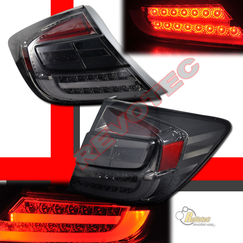 2012 Honda civic si smoked tail lights #6